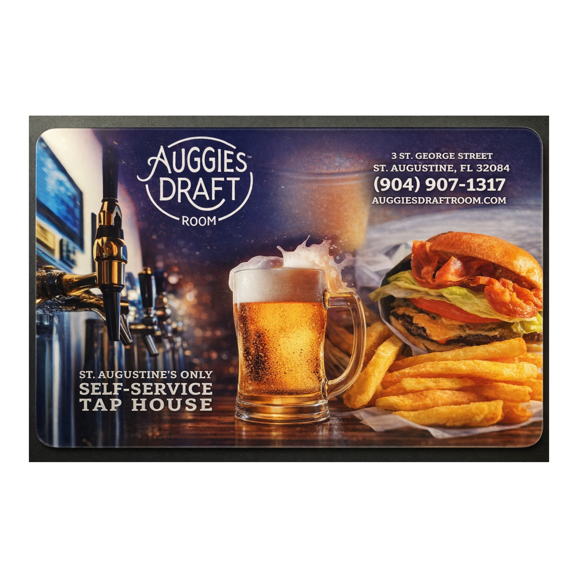 Auggies Draft Room Gift Card (Hard Plastic)