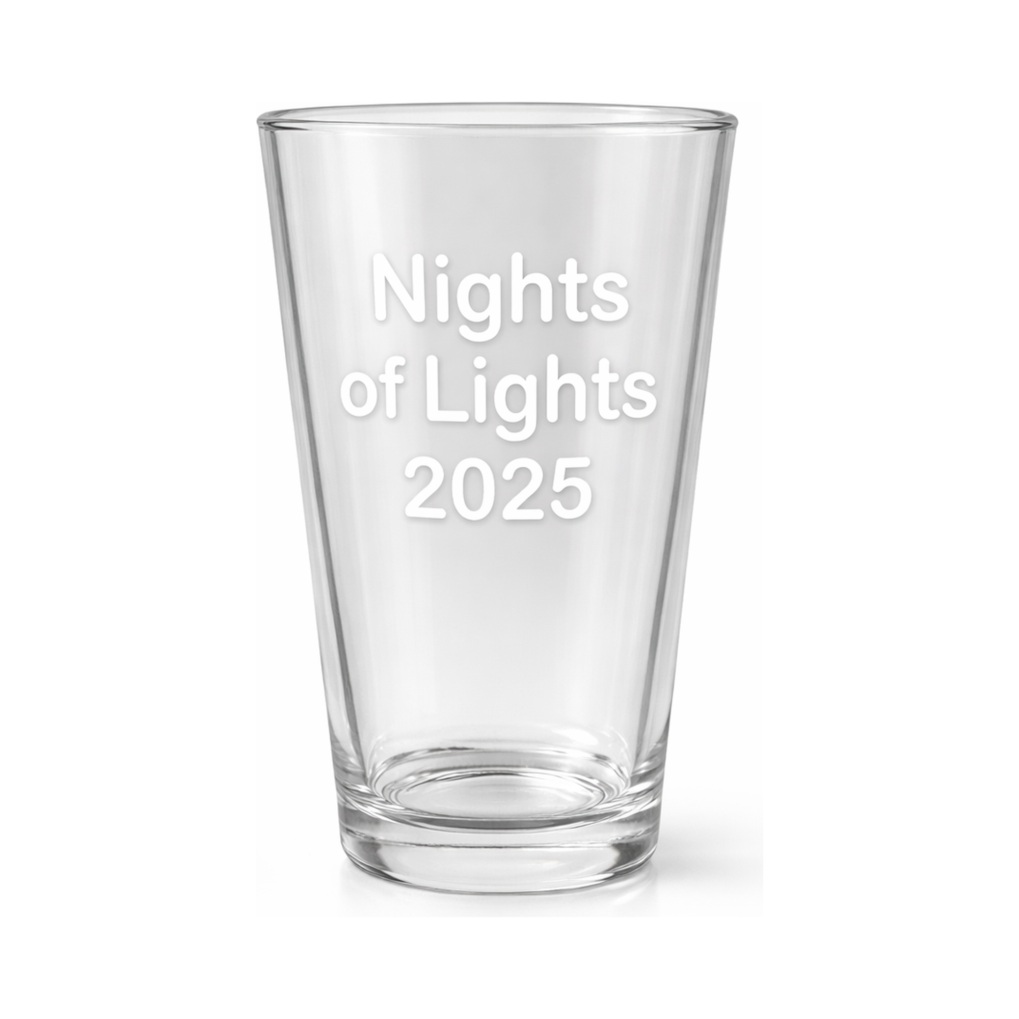 Auggies Nights of Light Pint Glass