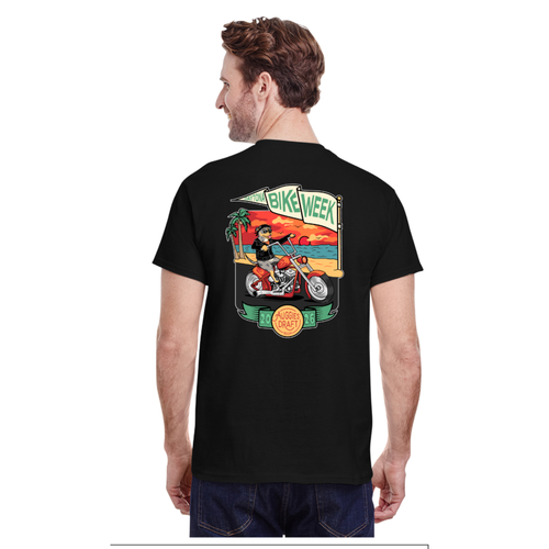 Auggies Bike Week T- Short Sleeve
