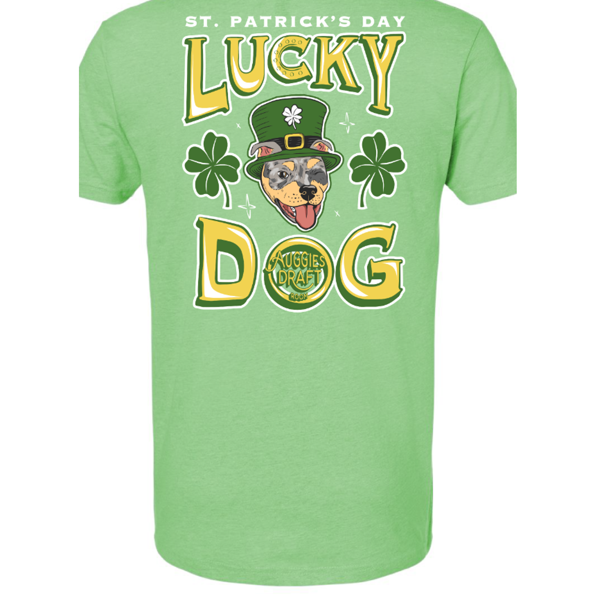 Auggies St. Patty's Day T- Short Sleeve- Green